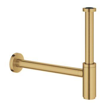 Sifon estetic pentru lavoar Grohe auriu periat Cool Sunrise