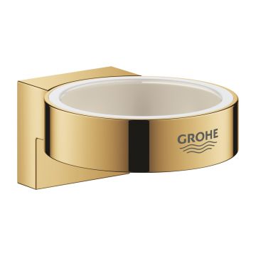 Suport Grohe Selection pentru pahar sau dozator sapun auriu lucios Cool Sunrise