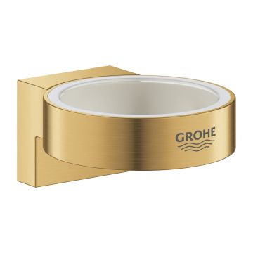 Suport Grohe Selection pentru pahar sau dozator sapun auriu periat Cool Sunrise