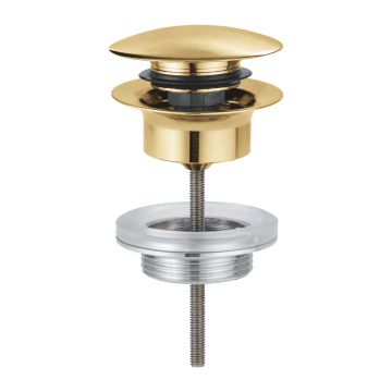 Ventil lavoar Push-Open Grohe Selection auriu periat Cool Sunrise