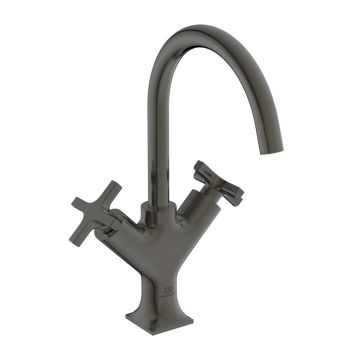 Baterie lavoar Ideal Standard Atelier Joy Neo gri Magnetic Grey dubla comanda