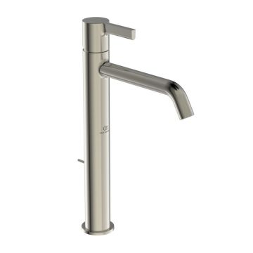 Baterie lavoar inalta Ideal Standard Atelier Joy argintiu Silver Storm cu ventil Pop-Up