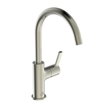 Baterie lavoar inalta Ideal Standard Atelier Joy argintiu Silver Storm monocomanda
