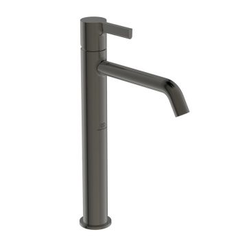 Baterie lavoar inalta Ideal Standard Atelier Joy gri Magnetic Grey cu indicator rosu - albastru