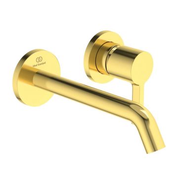 Baterie lavoar incastrata Ideal Standard Atelier Joy pipa 18 cm auriu periat