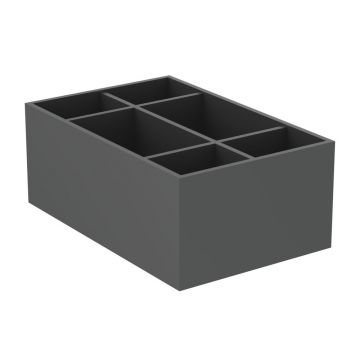 Cutie de depozitare Ideal Standard Atelier Conca antracit mat 24 cm