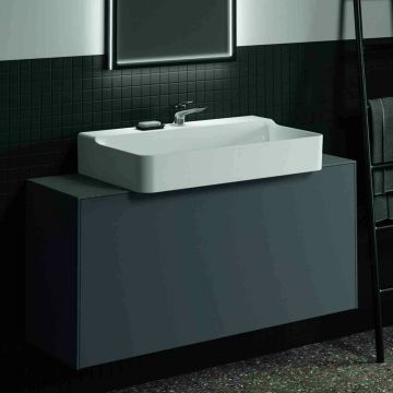 Dulap baza suspendat Ideal Standard Atelier Conca 1 sertar 120 cm antracit mat