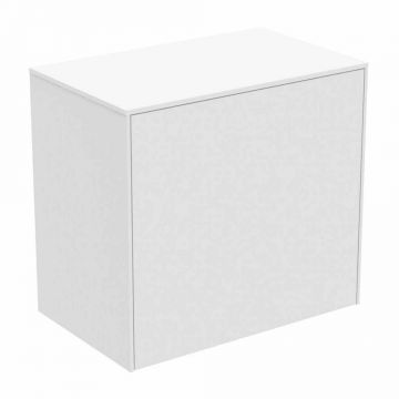 Dulap baza suspendat Ideal Standard Atelier Conca 1 sertar cu blat 60 cm alb mat
