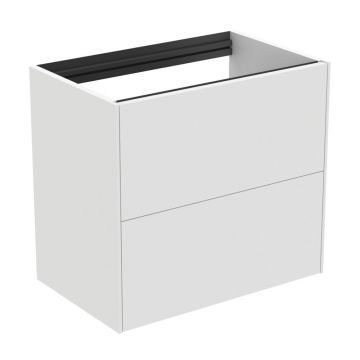 Dulap baza suspendat Ideal Standard Atelier Conca 2 sertare 60 cm alb mat