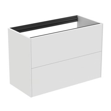 Dulap baza suspendat Ideal Standard Atelier Conca 2 sertare 80 cm alb mat