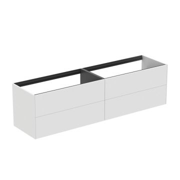 Dulap baza suspendat Ideal Standard Atelier Conca alb mat 4 sertare 200 cm