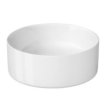 Lavoar pe blat Cersanit Crea alb lucios 38 cm
