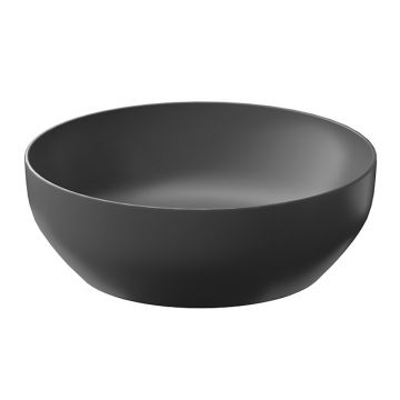 Lavoar pe blat Cersanit Larga antracit mat 40 cm