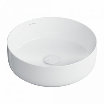 Lavoar pe blat Omnires Tulsa alb 36 cm Lavoar pe blat Omnires Tulsa alb 36 cm