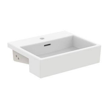 Lavoar semiincastrat Ideal Standard Atelier Extra alb mat 50 cm