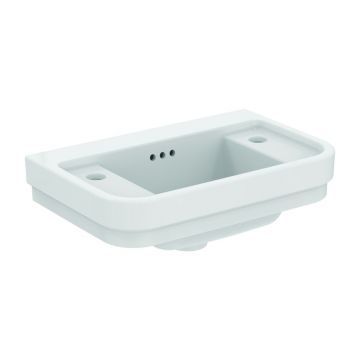 Lavoar suspendat Ideal Standard Atelier Calla alb lucios 50 cm cu 2 orificii baterie