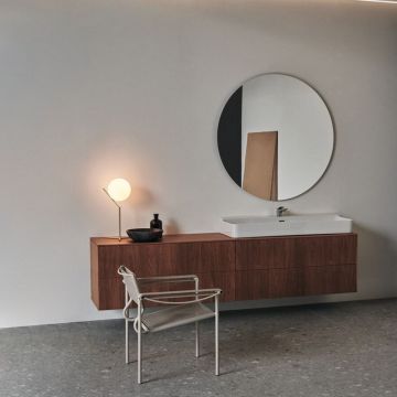 Lavoar suspendat Ideal Standard Atelier Conca 120 cm alb mat cu orificiu baterie si preaplin