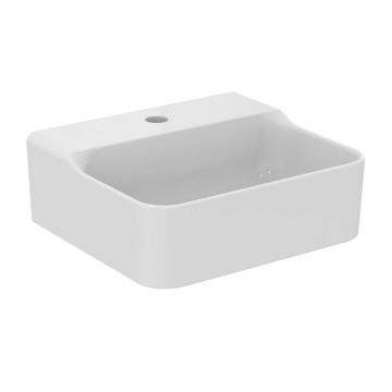 Lavoar suspendat Ideal Standard Atelier Conca alb lucios cu orificiu baterie 40 cm