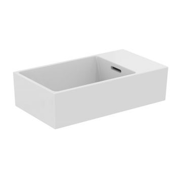 Lavoar suspendat Ideal Standard Atelier Extra alb lucios 45 cm cu orificiu preaplin dreapta