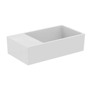 Lavoar suspendat Ideal Standard Atelier Extra alb lucios 45 cm cu orificiu preaplin stanga
