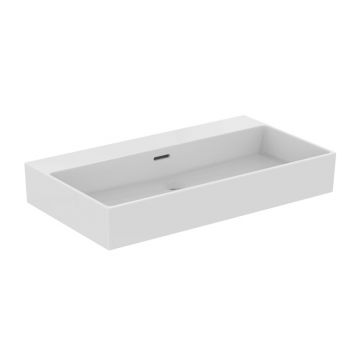 Lavoar suspendat Ideal Standard Atelier Extra alb lucios 80 cm cu orificiu preaplin
