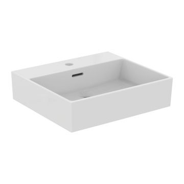 Lavoar suspendat Ideal Standard Atelier Extra alb lucios cu orificiu baterie si preaplin 50 cm
