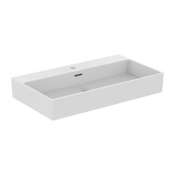 Lavoar suspendat Ideal Standard Atelier Extra alb lucios cu orificiu baterie si preaplin 80 cm