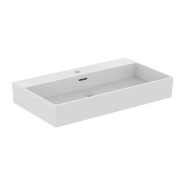 Lavoar suspendat Ideal Standard Atelier Extra alb lucios cu orificiu baterie si preaplin 80 cm