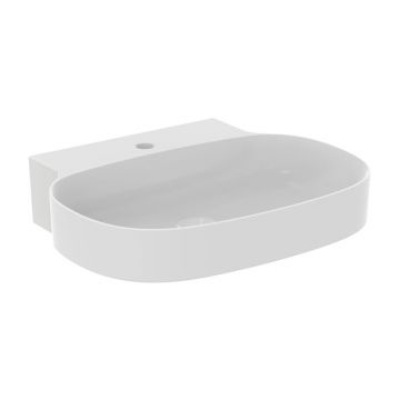Lavoar suspendat Ideal Standard Atelier Linda-X alb mat cu orificiu baterie 60 cm