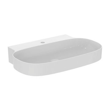 Lavoar suspendat Ideal Standard Atelier Linda-X cu orificiu baterie 75 cm alb lucios