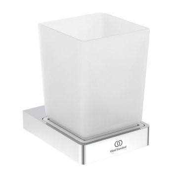 Suport periute de dinti Ideal Standard Atelier Conca patrat crom lucios