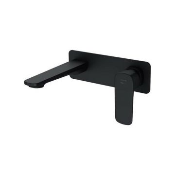 Baterie incastrata lavoar negru mat Cersanit Larga
