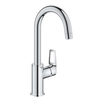 Baterie lavoar Grohe BauLoop L ventil click-clack crom