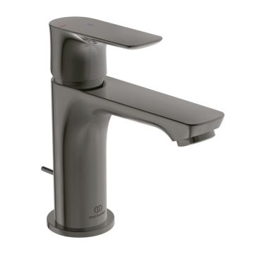 Baterie lavoar Ideal Standard Connect Air BlueStart gri Magnetic Grey cu ventil metalic