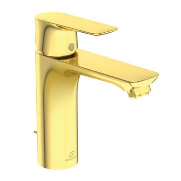 Baterie lavoar Ideal Standard Connect Air Grande pentru presiune scazuta auriu periat cu ventil