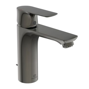 Baterie lavoar Ideal Standard Connect Air Grande pentru presiune scazuta gri Magnetic Grey cu ventil