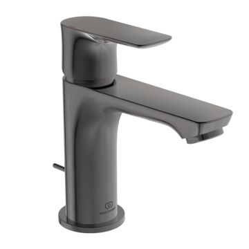 Baterie lavoar Ideal Standard Connect Air gri Magnetic Grey cu ventil metalic