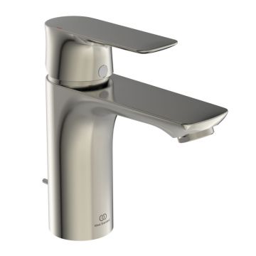 Baterie lavoar Ideal Standard Connect Air pentru proiecte argintiu Silver Storm cu ventil metalic
