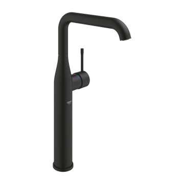 Baterie lavoar inalta Grohe Essence negru mat Phantom Black