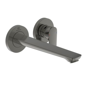 Baterie lavoar incastrata Ideal Standard Connect Air pipa 23 cm gri Magnetic Grey fara corp ingropat