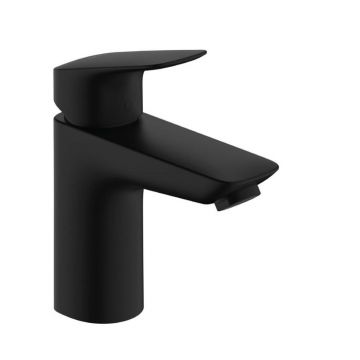 Baterie lavoar monocomanda negru mat Hansgrohe Logis 100