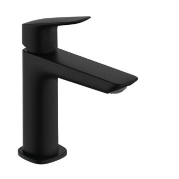 Baterie lavoar monocomanda negru mat Hansgrohe Logis 110