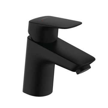 Baterie lavoar monocomanda negru mat Hanshgrohe Logis 70
