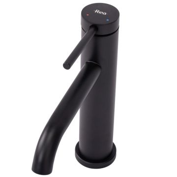 Baterie lavoar negru mat Rea Clif