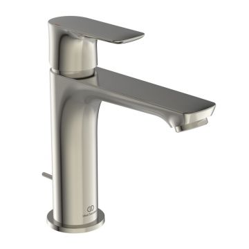 Baterie lavoar tip Grande Ideal Standard Connect Air argintiu Silver Storm cu ventil metalic