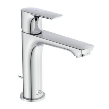 Baterie lavoar tip Grande Ideal Standard Connect Air BlueStart crom lucios cu ventil metalic