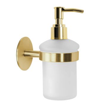 Dozator sapun lichid Rea 322217B finisaj alb - negru