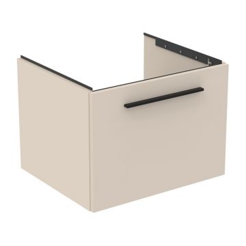 Dulap baza suspendat Ideal Standard i.life B bej nisipiu mat 1 sertar 60 cm
