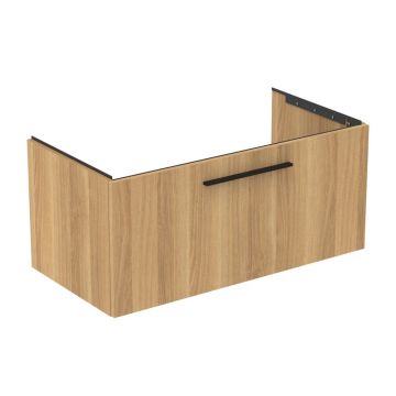 Dulap baza suspendat Ideal Standard i.life B finisaj stejar natural 1 sertar 100 cm