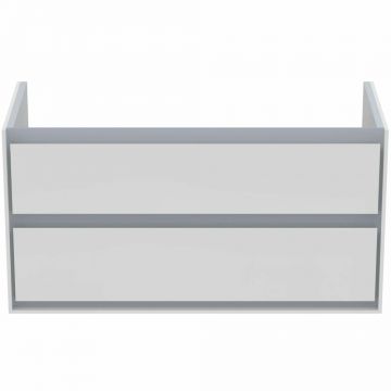 Dulap suspendat pentru lavoar alb Ideal Standard Connect Air 100 cm
